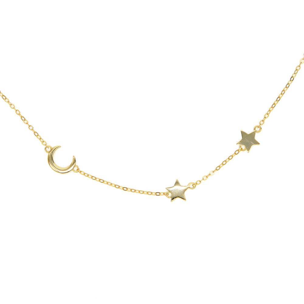 To the moon and back ~ Sweet: 18K Gold