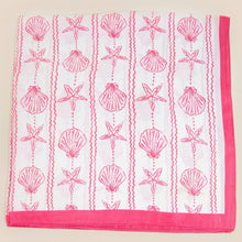 Sealife Seashells And Starfish Bandana Scarf: GN