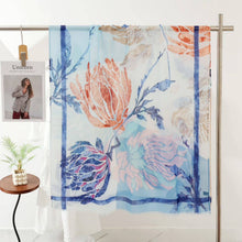 Vintage Floral Lightweight Scarf