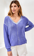 Lightweight Cotton V Neck