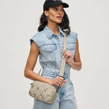 Inspiration - Braided Woven Nylon Crossbody: Cream