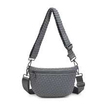 Ethereal - Woven Neoprene Crossbody: Grey