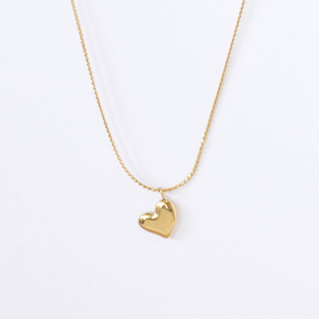 Love ~ Salty Pendants: 18k Plated Gold