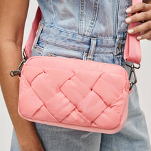 Inspiration - Braided Woven Nylon Crossbody: Cream