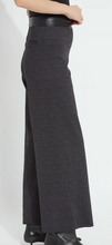 Printed Ponte w/ leather waistband