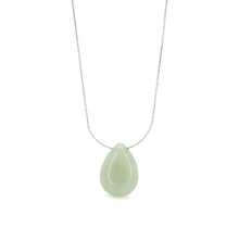 Wisdom Stone ~ Green Jade: 925 Sterling Silver