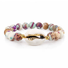 Ocean Tide Beaded Shell Bracelet: Seashell Cove