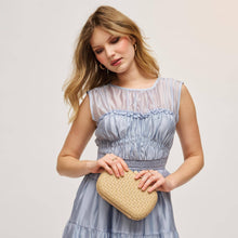 Cove Evening Bag: Coral