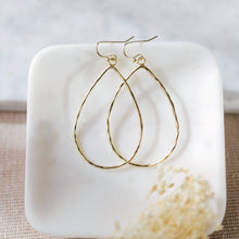 Drop Earrings: Silver