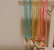 Summer Shell Necklaces: Pink