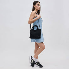 Sky's The Limit - Woven Neoprene Small Crossbody: Black