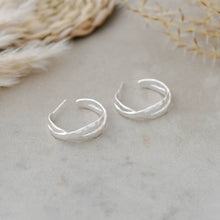 Ravishing Ramona Hoops: Silver