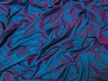 *Dupioni Silk - Cool Palette - Top Knot Headband: Antique blue