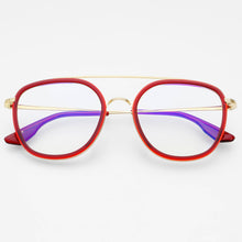 Weston Blue Light Readers Reading Glasses Womens Eyeglasses : Red / +2
