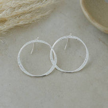 Constantine Earrings: Silver