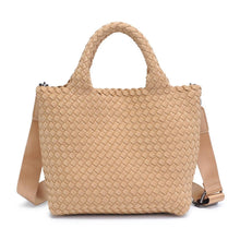 Sky's The Limit - Woven Neoprene Small Crossbody: Black