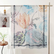Vintage Floral Lightweight Scarf