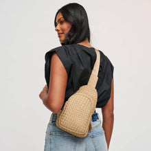 Beyond The Horizon Woven Neoprene Sling Sling Backpack: Bone