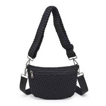 Ethereal - Woven Neoprene Crossbody: Grey