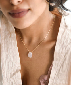 Love Stone ~ Rose Quartz: 18K Gold