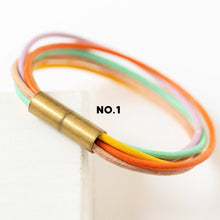 Magnetic Colorful Bracelet: No.1 / 7"