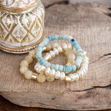 Beaded Bracelet Set - Seaside Glow Bracelet Set