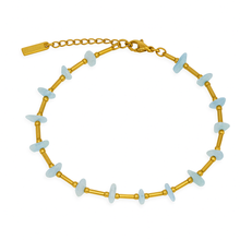 Beaded Rock Candy Bracelet: Red