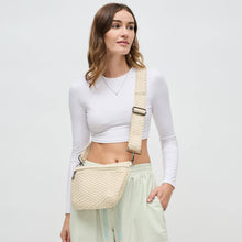 Ethereal - Woven Neoprene Crossbody: Grey