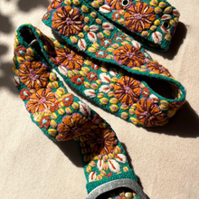 Autumn Sonata Embroidered Wool Belt: S