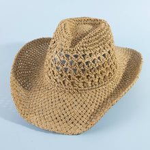 Straw Weave Cowboy Hat: KH