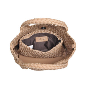 Sky's The Limit - Woven Neoprene Small Crossbody: Black