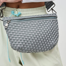 Ethereal - Woven Neoprene Crossbody: Grey