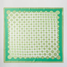 Multi Color Polka Dot Print Square Bandana Scarf: BL