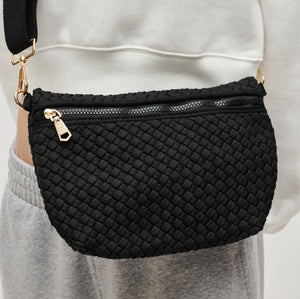 Ethereal - Laced Up Eco-Edition Crossbody: Black