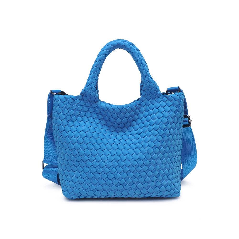 Sky's The Limit - Woven Neoprene Small Crossbody: Ocean