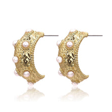 Mademoiselle Hoops - 24K Gold Plated