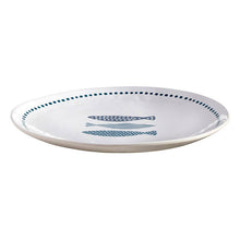 Melamine Appetizer Plate - Fish - 8.75" Dia: 8.75" Dia