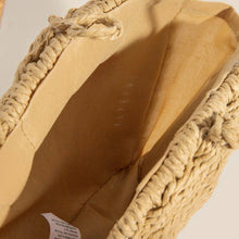 Straw Braided Seashell Bag: KA