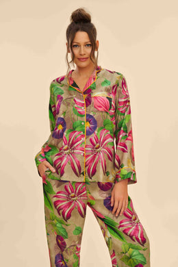 Super Soft Oversized Botanicals Pyjamas