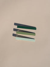 Evie | Green Tones | Alligator Hair Clips | Hair Pin