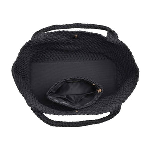 Sky's The Limit - Large Laced Up Eco-Edition Tote: Navy