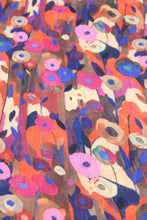 Poppy Dreams Floral Print Scarf Wrap : Natural