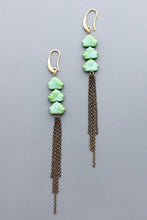 HYLE93 Green leaf shoulder dusters