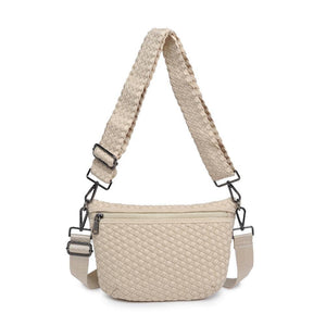 Ethereal - Woven Neoprene Crossbody: Grey