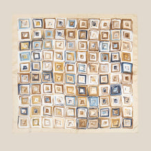 Modern Abstract Square Art Print Bandana Scarf: MU