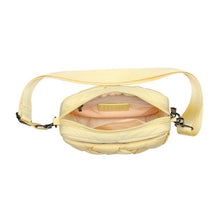 Inspiration - Braided Woven Nylon Crossbody: Cream