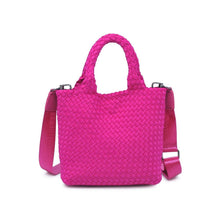 Sky's The Limit - Woven Neoprene Small Crossbody: Black