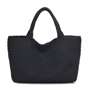 Sky's The Limit - Large Laced Up Eco-Edition Tote: Navy