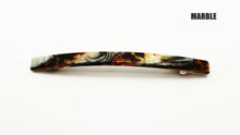 Narrow French Barrettes: Golden Onyx