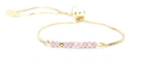 Sprinkle of Love ~ Pink Bolo: Gold Plating